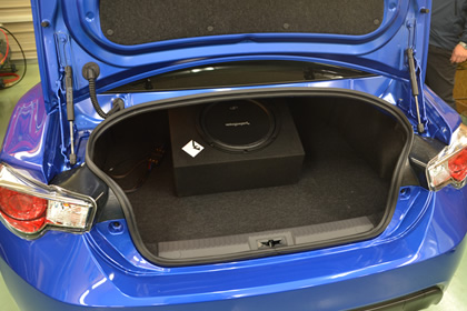 BRZ　オーディオ取付